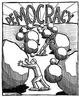 Demokrātijas robežas